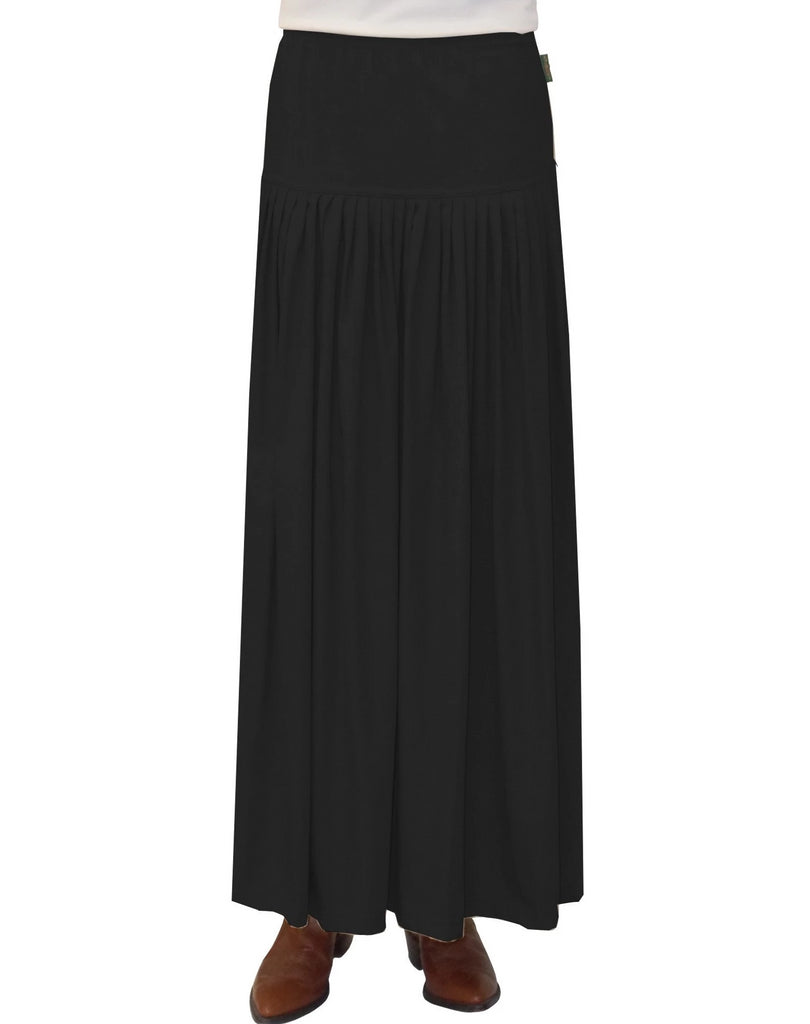 Women\'s Original Black Slinky Clothing Length BIZ Long Skirt – Style Knit Baby\'O Ankle